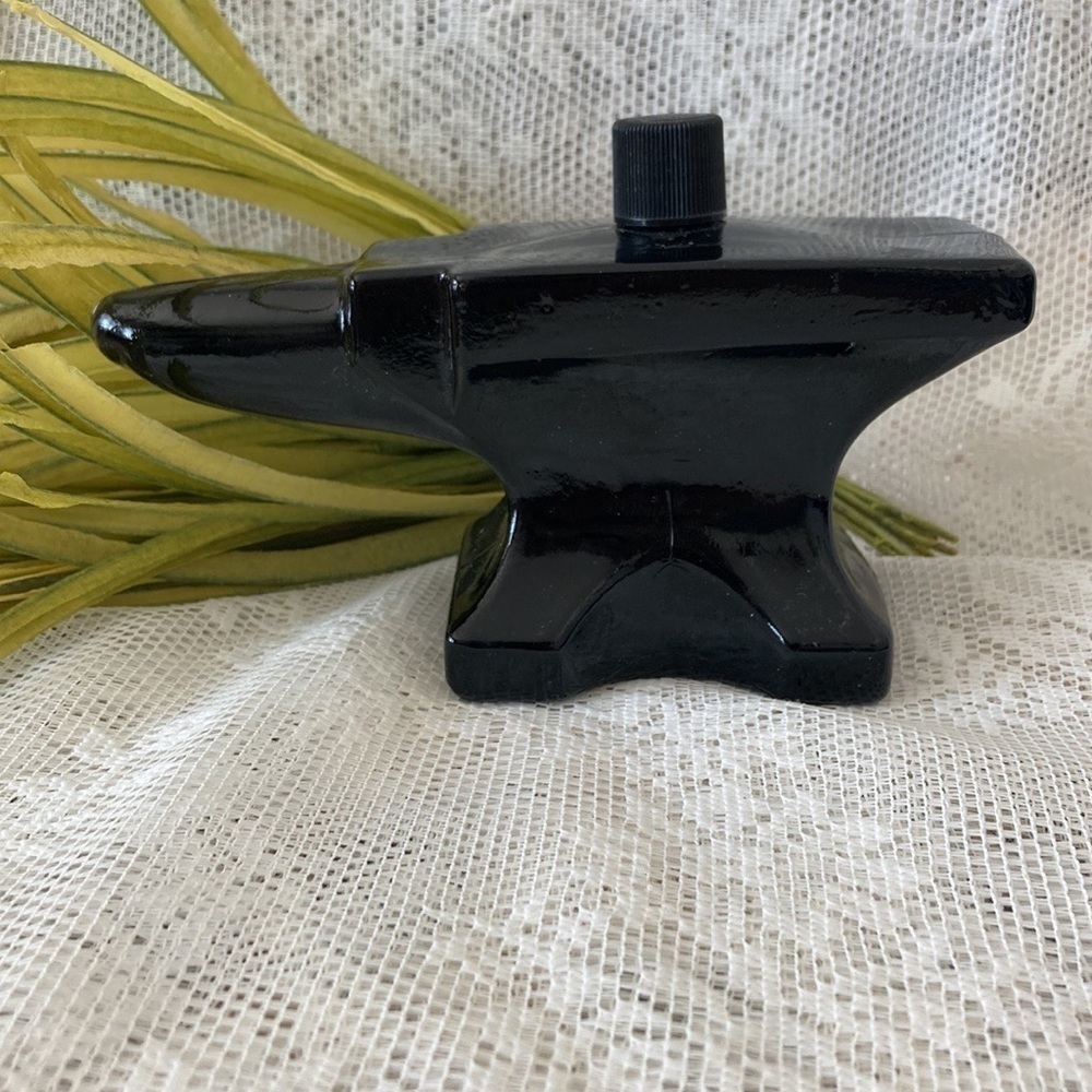 Vintage Avon Anvil Design Cologne Bottle. Wonderful condition/empty/no box
